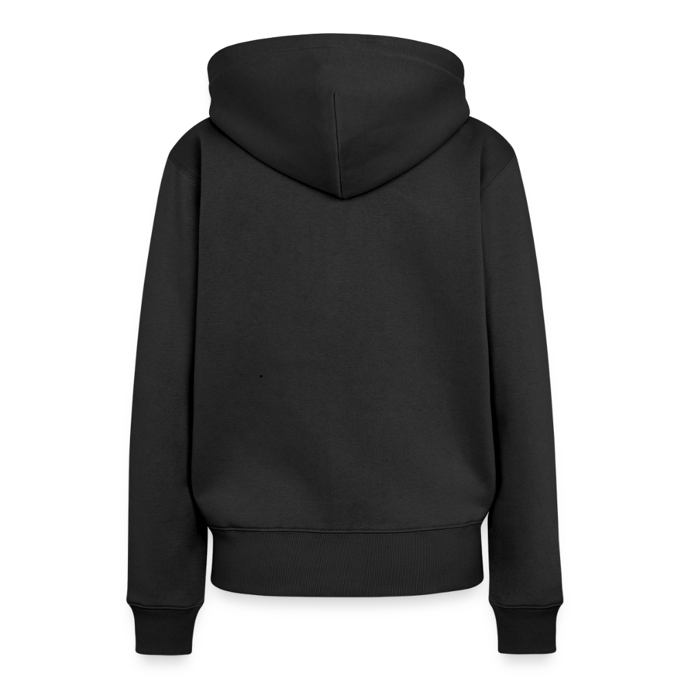 Frauen Premium Hoodie - Schwarz