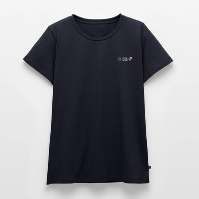 Sonne Wohnmobil Aperol - Damen Camping T-Shirt - Navy