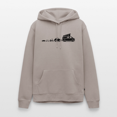 Evolution Bulli - Herren Camping Hoodie - Taupe
