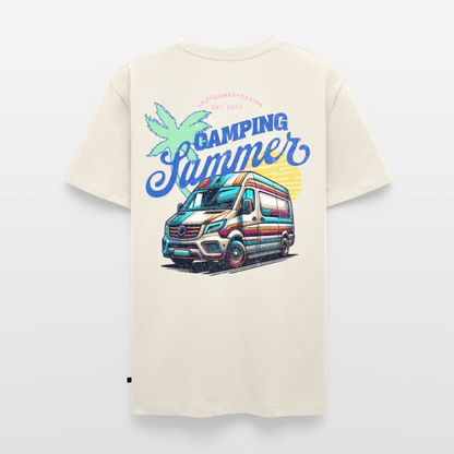 Camping Summer - Herren Camping T-Shirt - Naturweiß