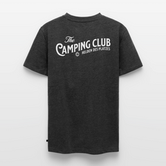 Vintage Camping Club - Herren Camping T-Shirt - Rückendruck - Anthrazit meliert