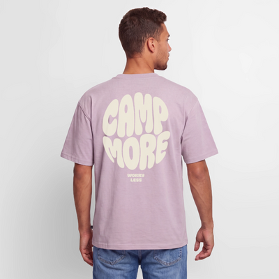 Camp More - Oversized Unisex T-Shirt - Altrosa