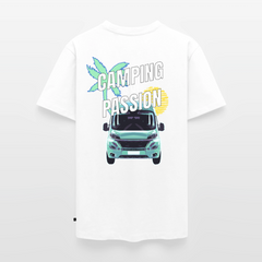 Camping Passion - Herren Camping T-Shirt - Weiß