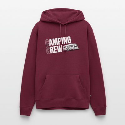 Wohnwagen Camping Crew - Herren Camping Hoodie - Burgunderrot