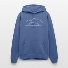 Keep it simple - Herren Camping Hoodie - Taubenblau