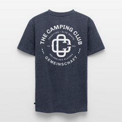 Camping Club - Herren Camping T-Shirt - Jeansblau 
