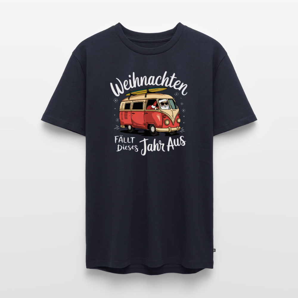 Kein Weihnachten - Herren Camping T-Shirt - Navy