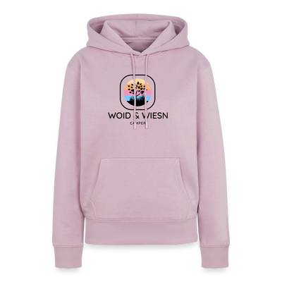 Woid & Wiesn Camper - Damen Camping Hoodie - Altrosa