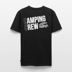 Wohnmobil Camping Crew - Herren Camping T-Shirt - Rückendruck - Schwarz