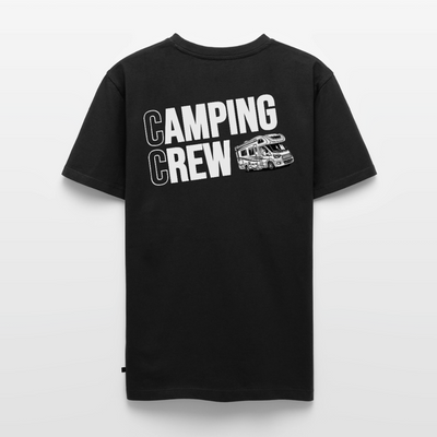 Wohnmobil Camping Crew - Herren Camping T-Shirt - Rückendruck - Schwarz