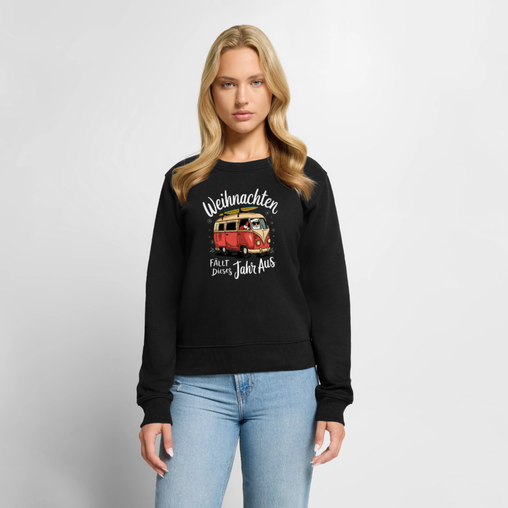 Kein Weihnachten - Damen Camping Sweatshirt - Schwarz