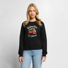 Kein Weihnachten - Damen Camping Sweatshirt - Schwarz