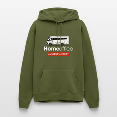 Vollintegriert Homeoffice - Herren Camping Hoodie - Khaki