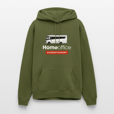 Vollintegriert Homeoffice - Herren Camping Hoodie - Khaki