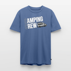 Vanlife Camping Crew - Herren Camping T-Shirt - Taubenblau