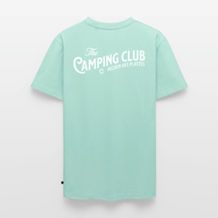 Vintage Camping Club - Herren Camping T-Shirt - Rückendruck - Mint 