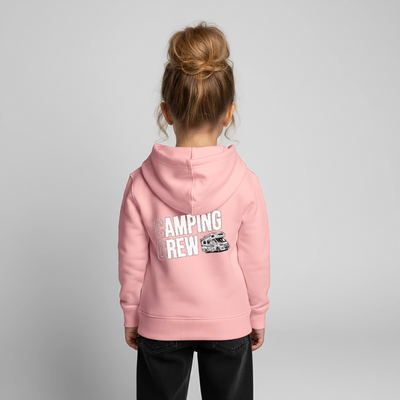 Wohnmobil Camping Crew - Kinder Camping Hoodie - Rosa