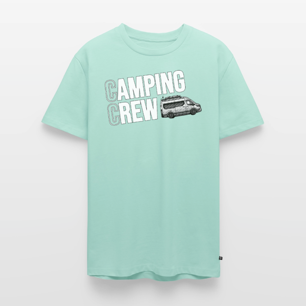 Vanlife Camping Crew - Herren Camping T-Shirt - Mint 