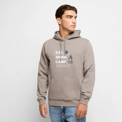Eat Drink Camp - Herren Camping Hoodie - Wohnmobil - Taupe