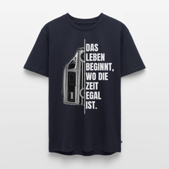 Camping ist Zeitlos - Herren Camping T-Shirt - Vanlife - Navy
