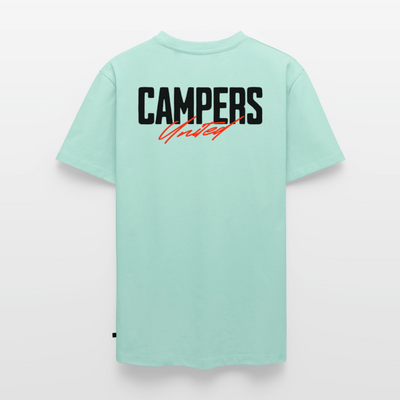 Campers United - Herren Camping T-Shirt - Mint 