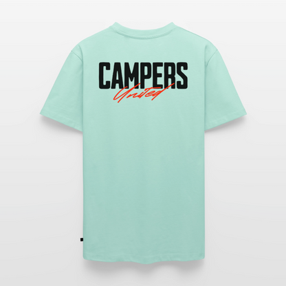 Campers United - Herren Camping T-Shirt - Mint 