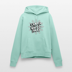 Camper in Winterpause - Damen Camping Hoodie - Mint 