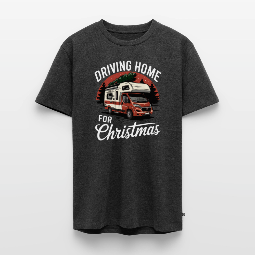 Driving Home - Herren Camping T-Shirt - Anthrazit meliert