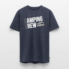 Wohnmobil Camping Crew - Herren Camping T-Shirt - Jeansblau 
