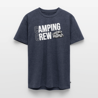 Wohnmobil Camping Crew - Herren Camping T-Shirt - Jeansblau 