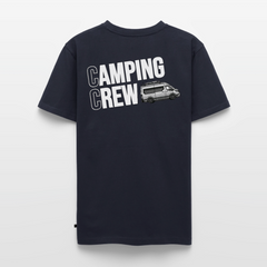 Vanlife Camping Crew - Herren Camping T-Shirt - Rückendruck - Navy
