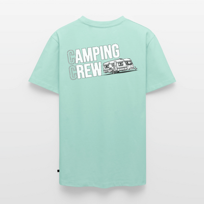 Wohnwagen Camping Crew - Herren Camping T-Shirt - Mint 