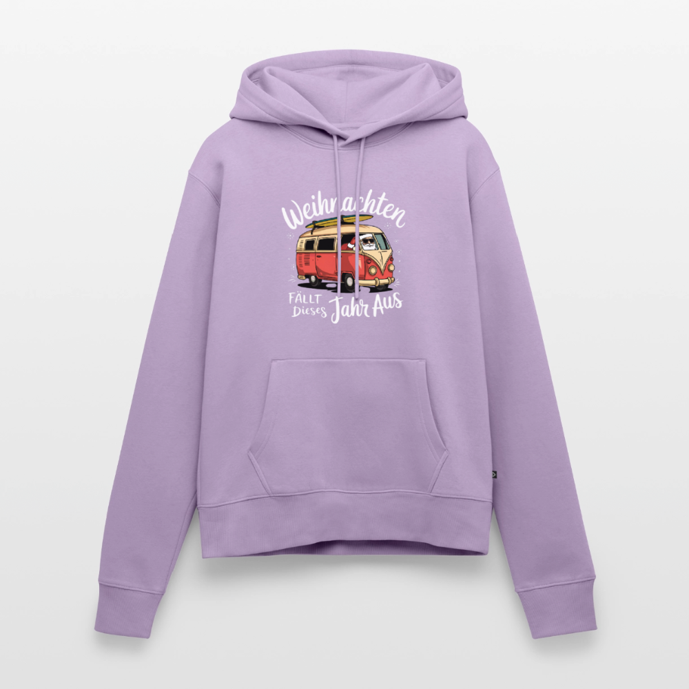 Kein Weihnachten - Damen Camping Hoodie - Lavendel