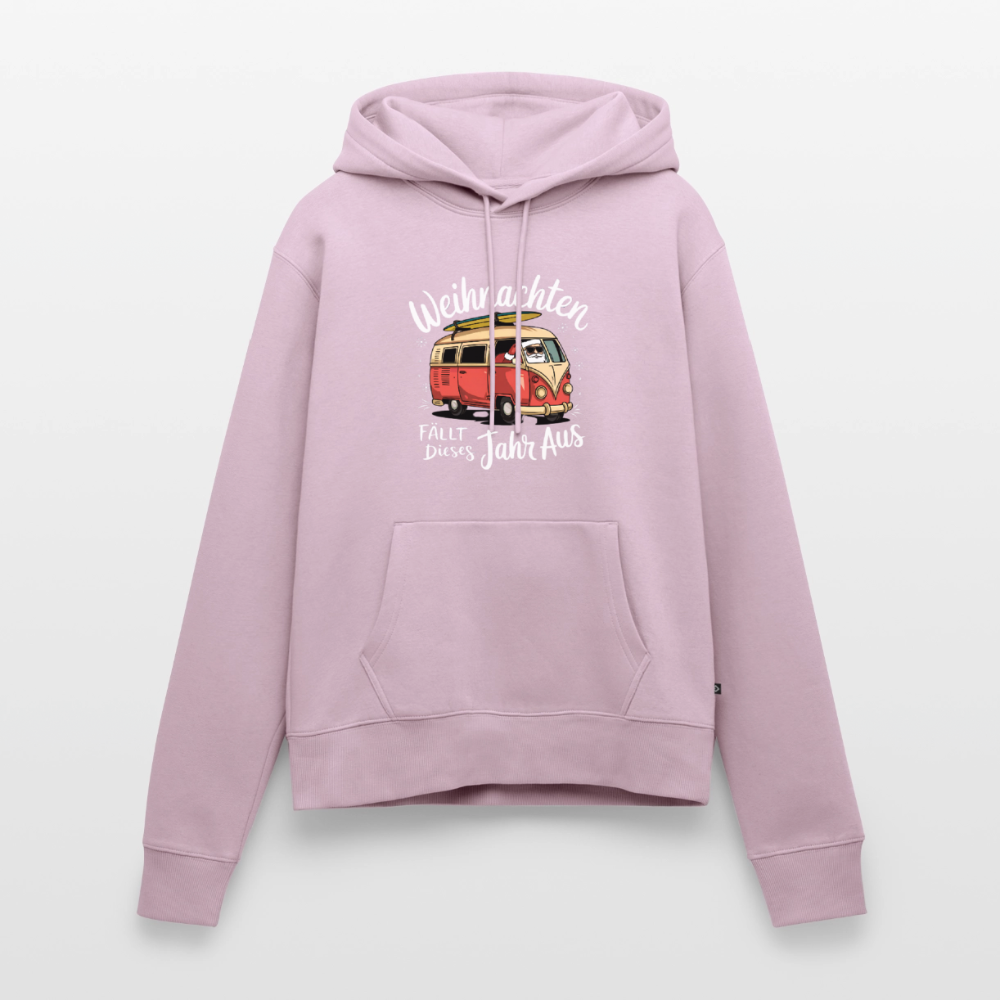 Kein Weihnachten - Damen Camping Hoodie - Altrosa