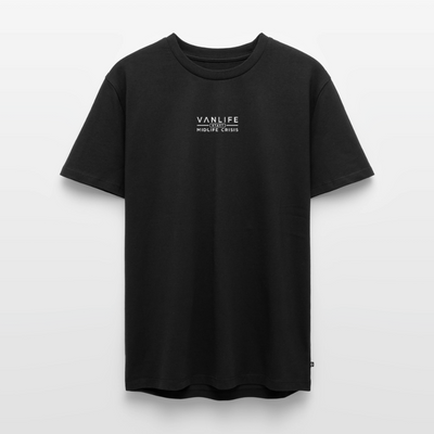 Vanlife statt Midlife Crisis - Herren Camping T-Shirt - Schwarz