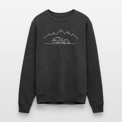 Keep it simple - Herren Camping Sweatshirt - Anthrazit meliert