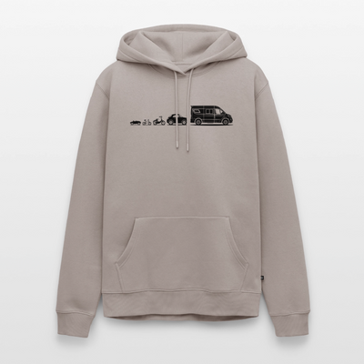 Evolution Vanlife - Herren Camping Hoodie - Taupe