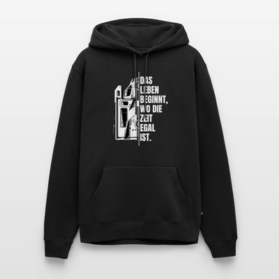 Camping ist Zeitlos - Herren Camping Hoodie - Wohnmobil - Schwarz