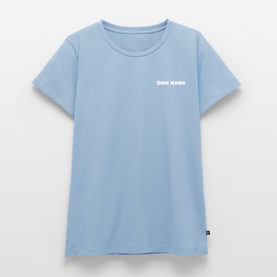 Wohnmobil Camping Crew - Damen Camping T-Shirt - Hellblau