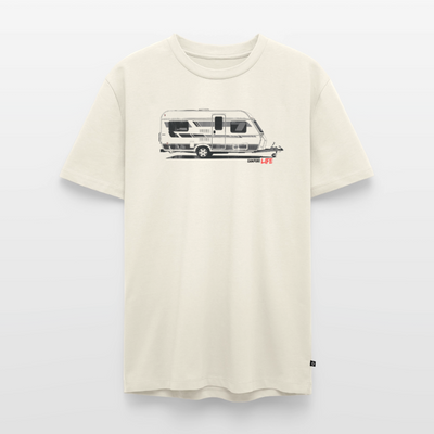 Wohnmobil Camping Life - Herren Camping T-Shirt - Naturweiß