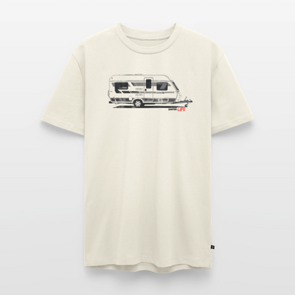 Wohnmobil Camping Life - Herren Camping T-Shirt - Naturweiß
