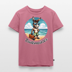 Bademeister - Kinder Camping T-Shirt - Mauve