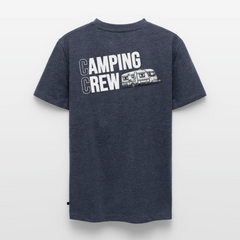 Wohnwagen Camping Crew - Herren Camping T-Shirt - Jeansblau 