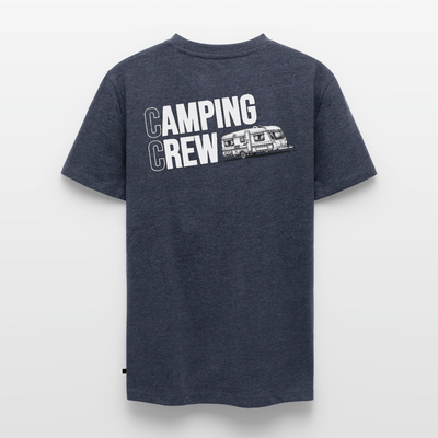 Wohnwagen Camping Crew - Herren Camping T-Shirt - Jeansblau 