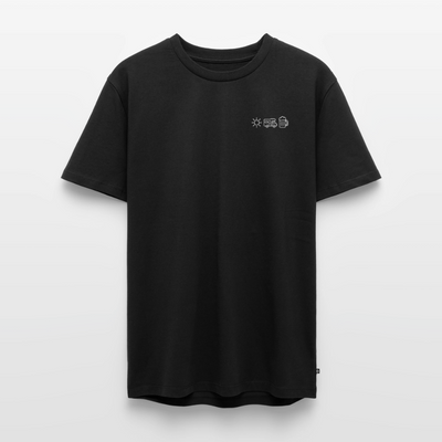 Sonne Wohnmobil Bier - Herren Camping T-Shirt - Schwarz