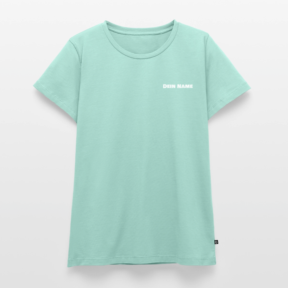 Wohnmobil Camping Crew - Damen Camping T-Shirt - Mint 