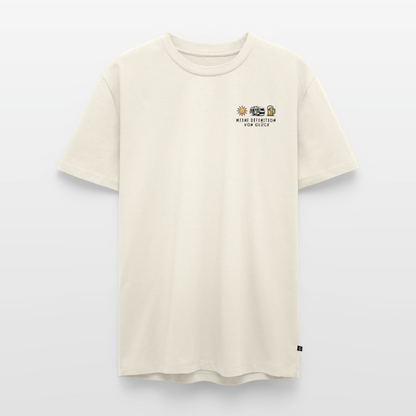 Definition von Glück - Herren Camping T-Shirt - Wohnwagen