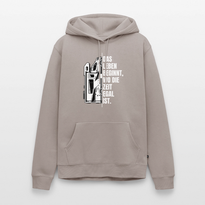 Camping ist Zeitlos - Herren Camping Hoodie - Wohnmobil - Taupe