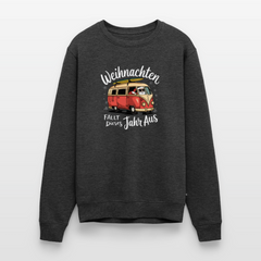 Kein Weihnachten - Herren Camping Sweatshirt - Anthrazit meliert