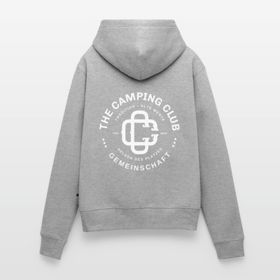 SPOD - Camping Club - Damen Camping Hoodie - Grau meliert